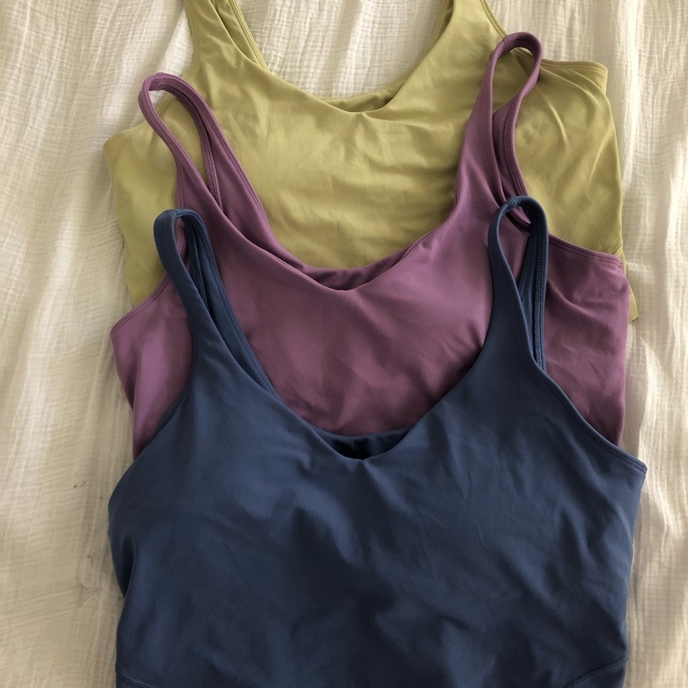 3 Lululemon Align Tanks